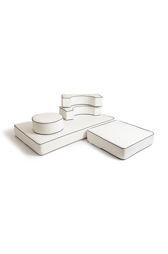 Business & Pleasure Co. set modular de perne impermeabile 5-pack BPP.MOD.RIV.WHT multicolor AA00