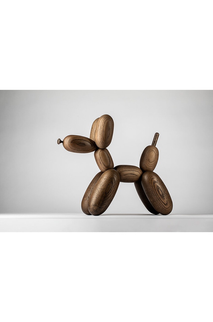 Boyhood decorazione Ballon Dog Smoked L marrone 400027