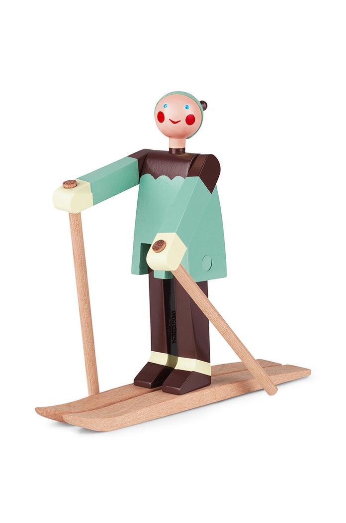Kay Bojesen dekoracja świąteczna The skier Boje multicolor 39410