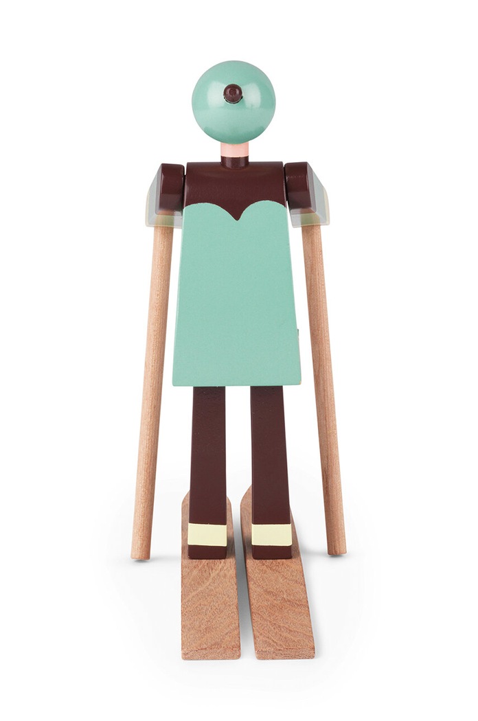 Kay Bojesen dekoracja świąteczna The skier Boje multicolor 39410