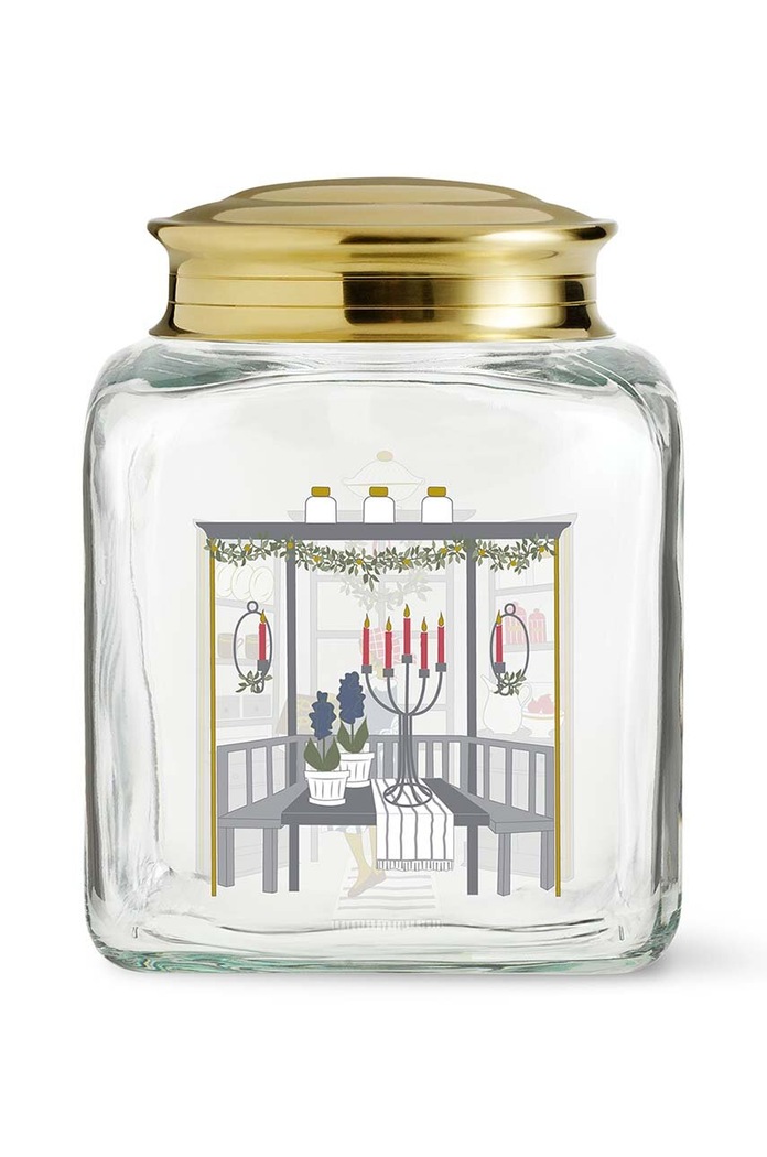 Кутия с капак Holmegaard Christmas Biscuit Jar 4800563 многоцветен AA00