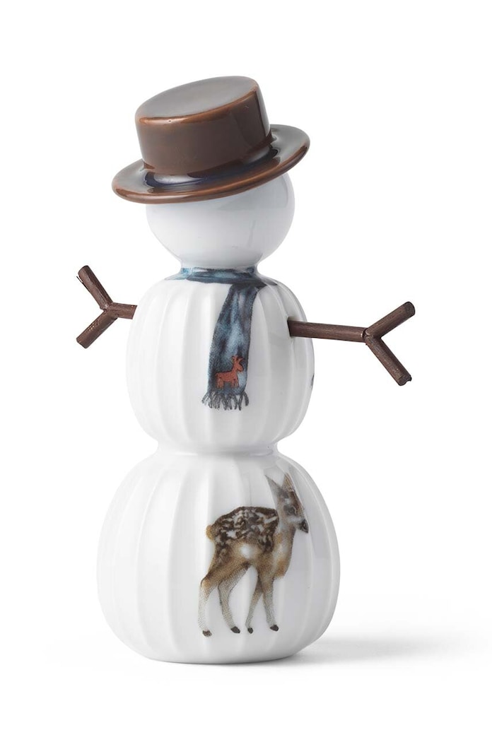 Kähler Figurina decorativa Christmas Snowman 692660 multicolor AA00