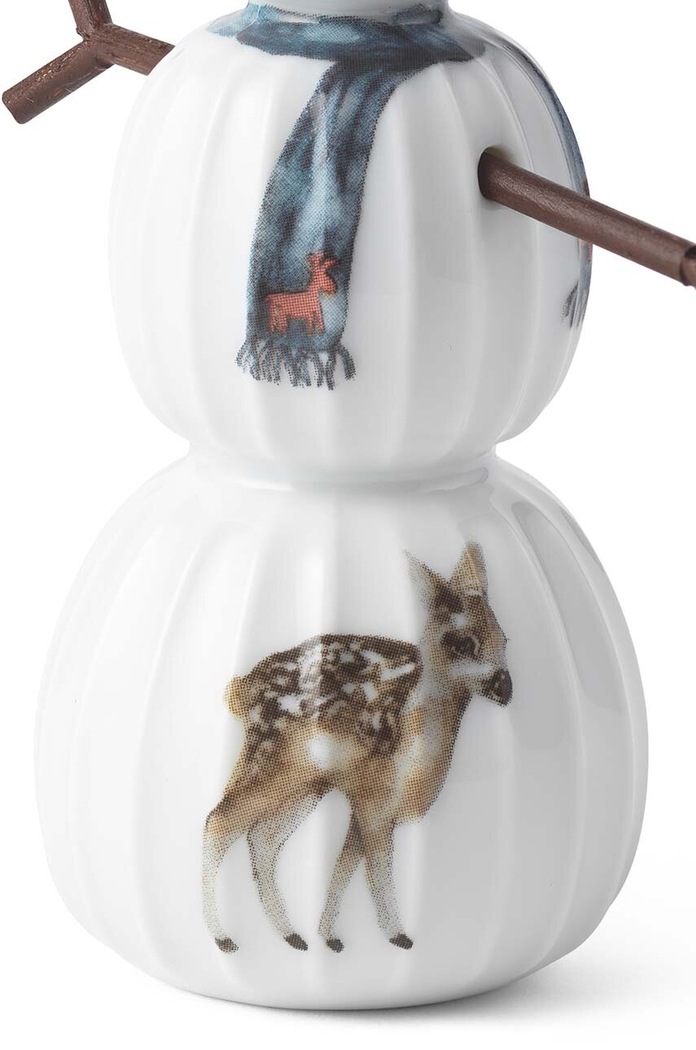 Lifestyle Kähler Figurina decorativa Christmas Snowman 692660 multicolor