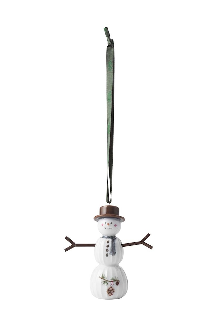 Декоративна висулка Kähler Christmas Snowman многоцветен 692664