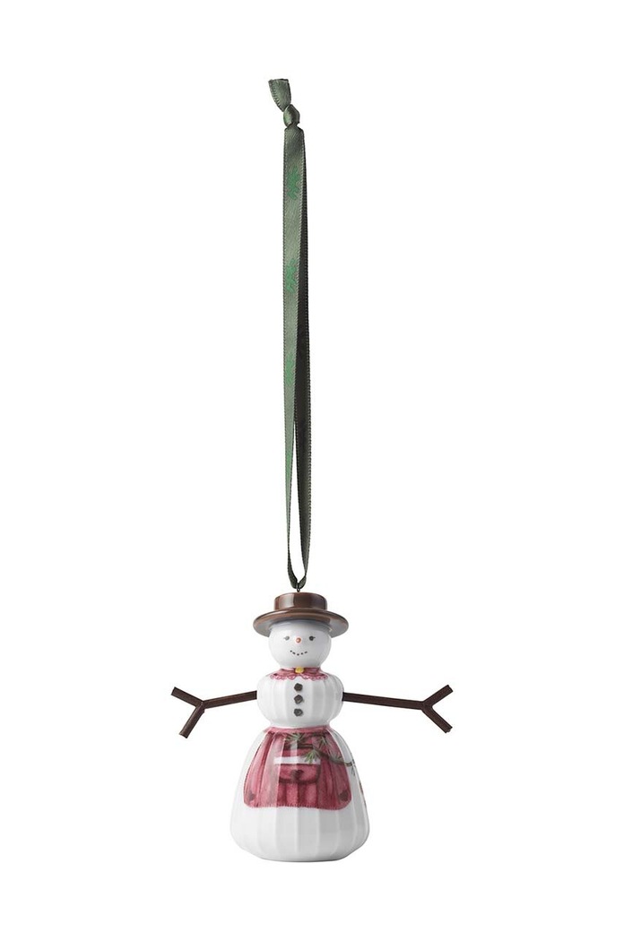 Декоративна висулка Kähler Christmas Snowwoman многоцветен 693600