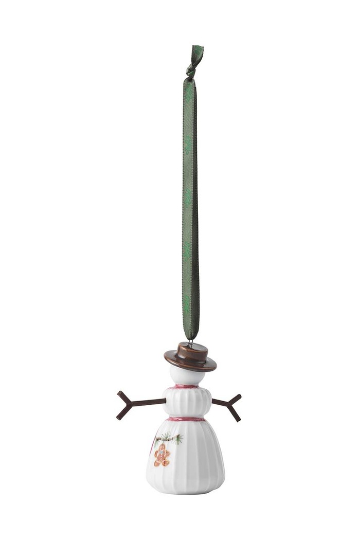 Декоративна висулка Kähler Christmas Snowwoman 693600 многоцветен AA00