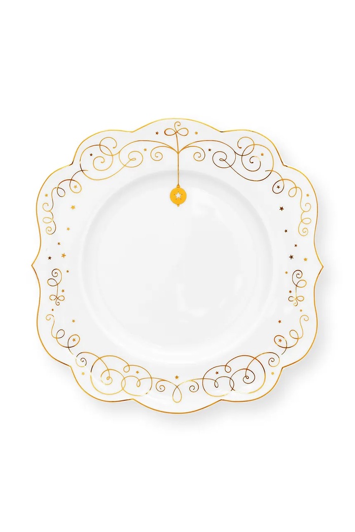 Комплект чинии Pip Studio Royal Winter White бял 51.001.396