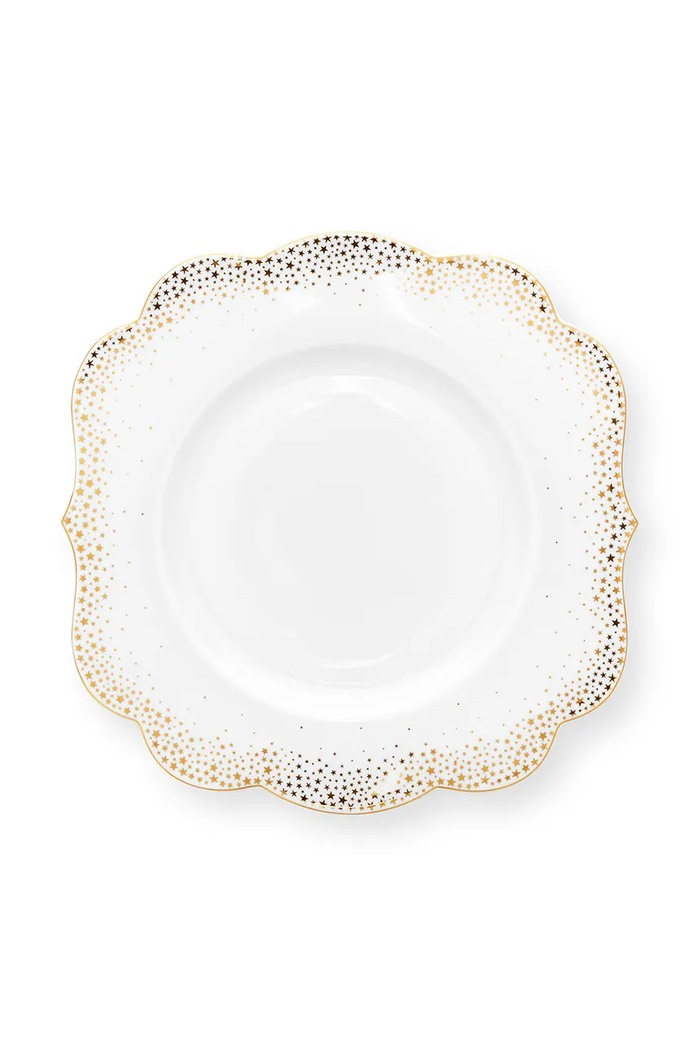 Pip Studio zestaw talerzy Royal Winter White 6-pack biały 51.001.397