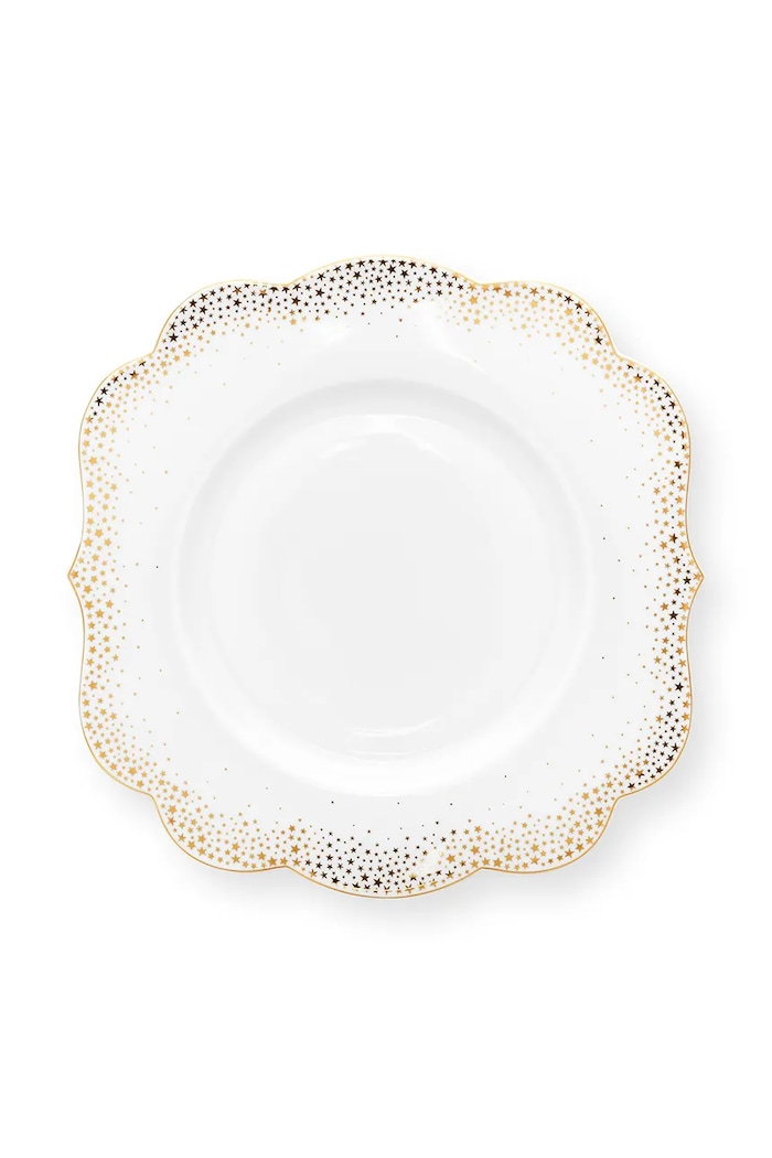 Pip Studio zestaw talerzy Royal Winter White 6-pack biały 51.001.397