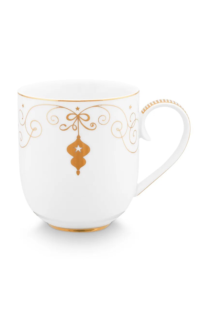 Set šalica Pip Studio Large Royal Winter 325 ml 6-pack bijela 51.002.435