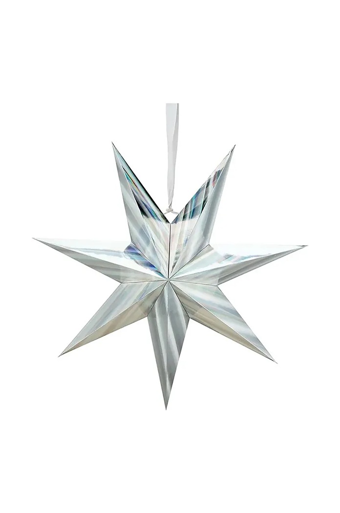 Vianočná dekorácia vtwonen Star Paper Iridescence viacfarebná 52099253