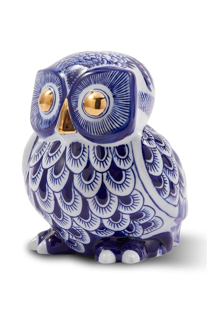 Pols Potten skarbonka Bank Owl 230.300.192 multicolor