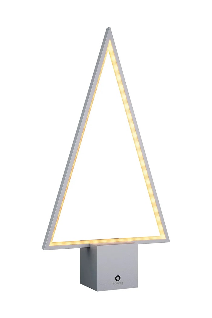 Sompex Led χριστουγεννιάτικη διακόσμηση Sompex Pine 2.0 γκρί 72421