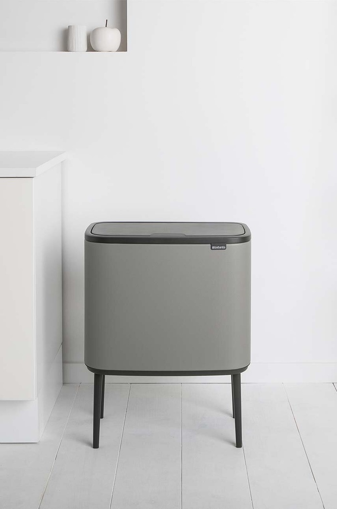 Brabantia szemetes Bo Touch, 11 + 23 L szürke 127243