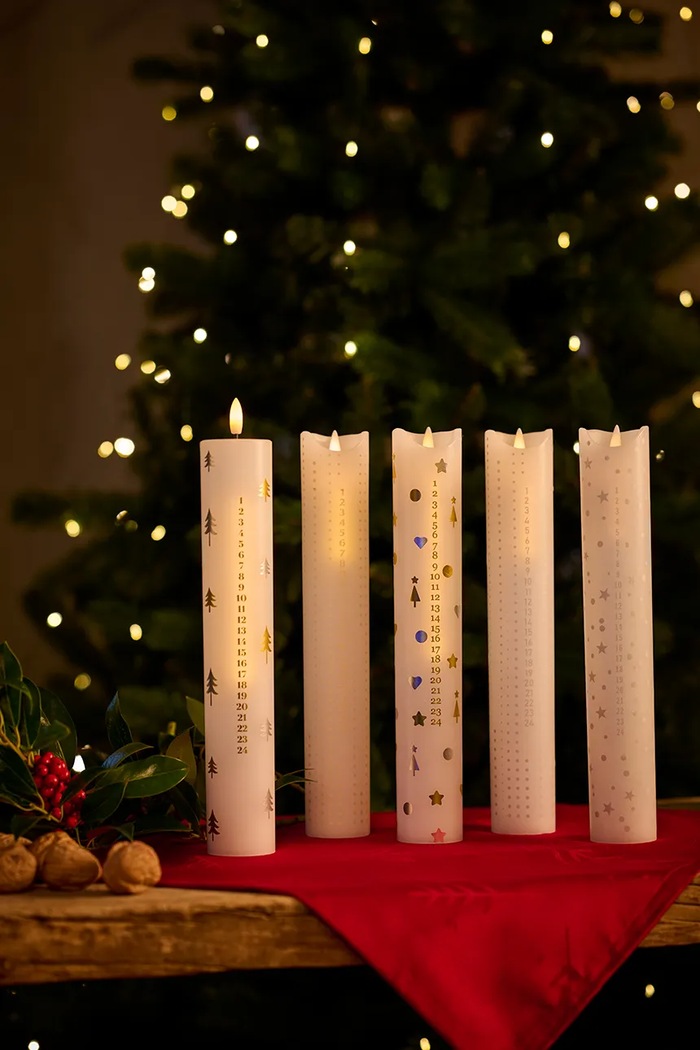Lifestyle Sirius lumânare advent led Sara 24007. multicolor