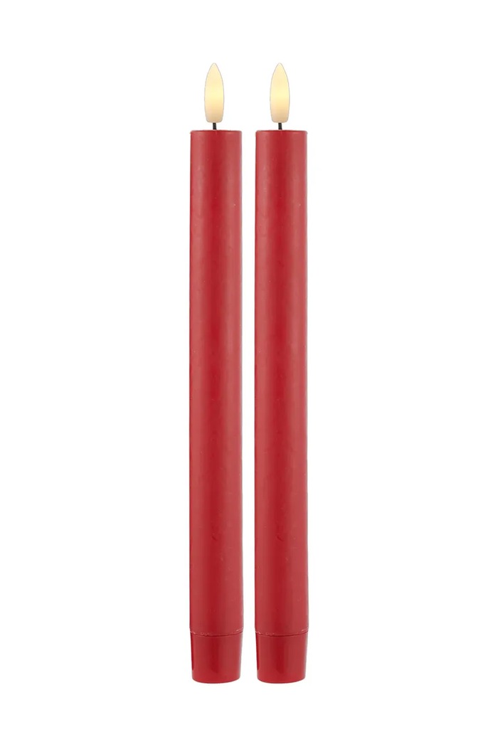 Sirius set de lumanari led Sille Krone 2-pack rosu 80803