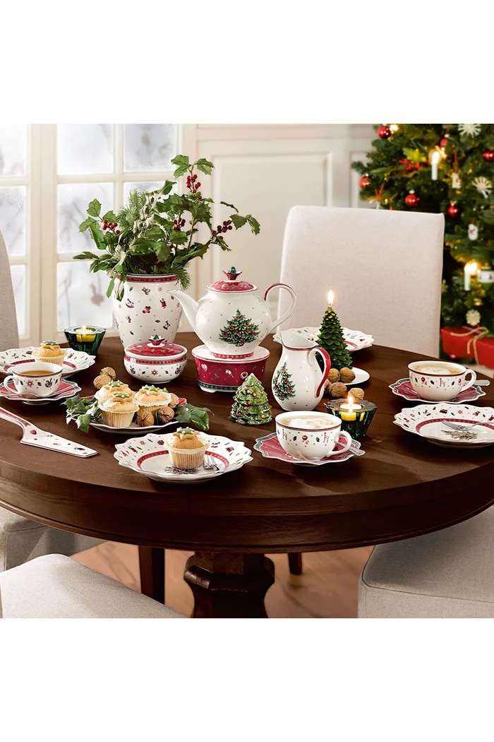 Lifestyle Villeroy & Boch Cukiernica świąteczna z porcelany 10 x 13 cm 14.8585.0960 multicolor