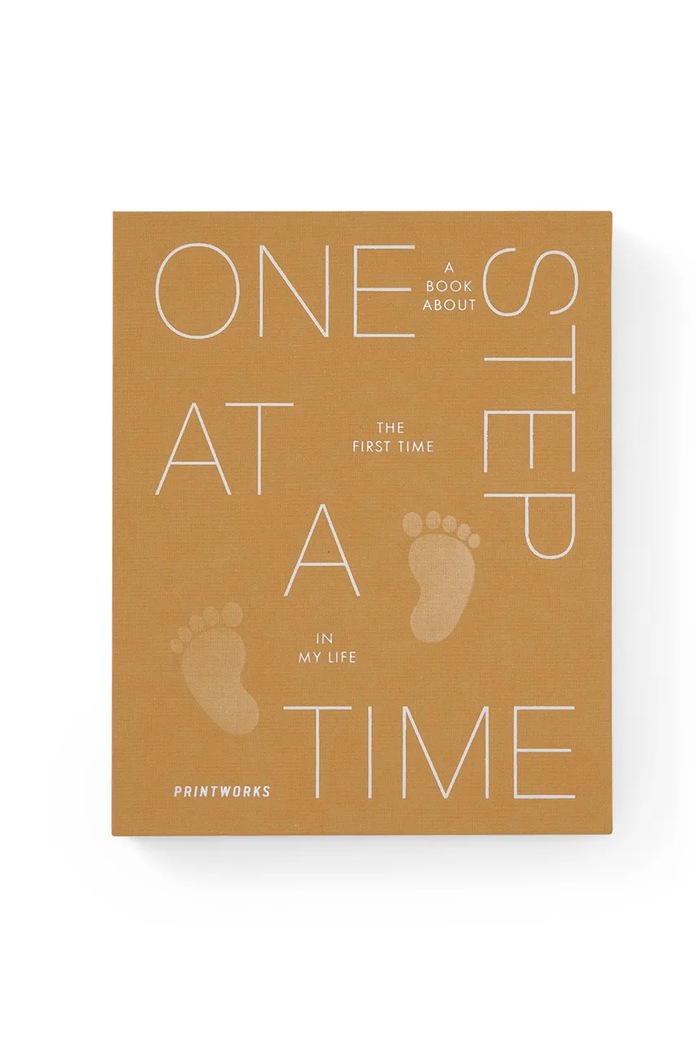 Kniha dítěte Printworks One Step at a Time vícebarevná PW00666