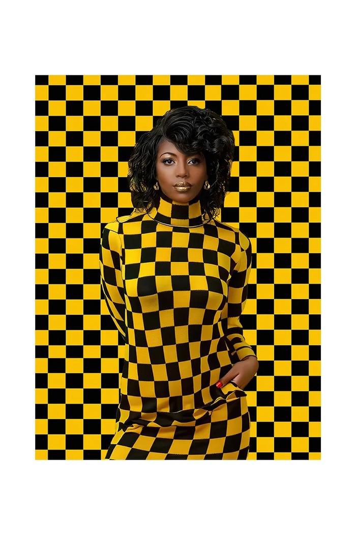 HARTMAN grafica su vetro acrilico a.i art Black Magic Woman 06 multicolore KB2242H18.BMWOM06