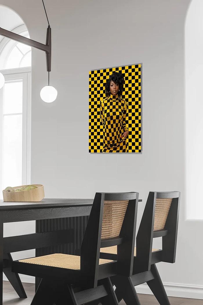 HARTMAN grafica su vetro acrilico a.i art Black Magic Woman 06 KB2242H18.BMWOM06 multicolore AA00