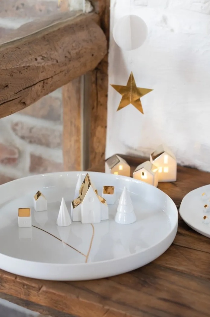 Raeder Bol decorativ Village C90565 alb AA00