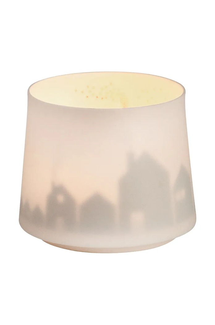 Ukrasni fenjer Raeder Shadow Play bijela C90082