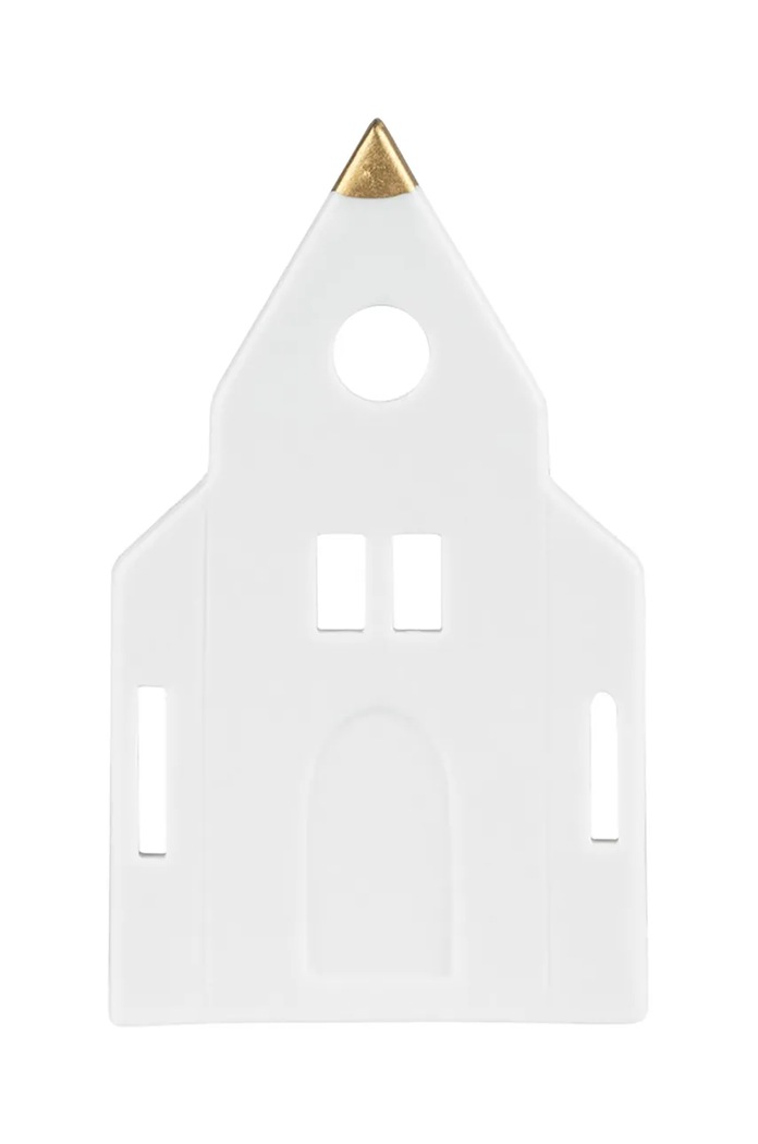 Декоративен свещник Raeder Church бял C90441