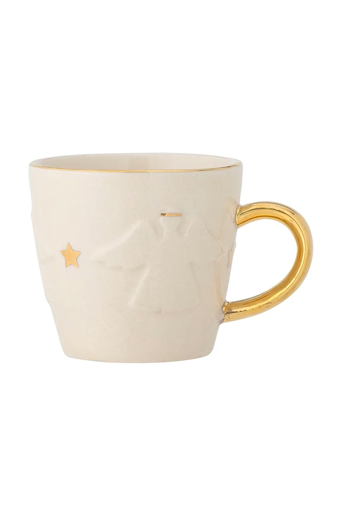 Bloomingville Ceasca Starry Mug 200 ml alb 82062290