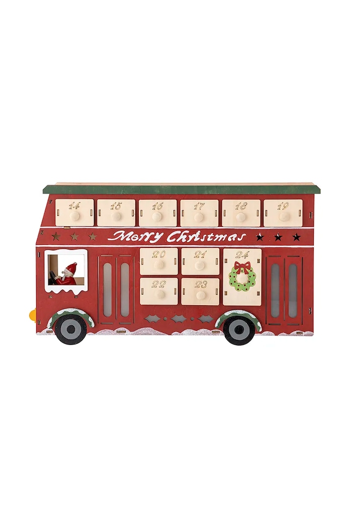 Bloomingville Дитячий адвент календар Bloomingville Edward 82061118 червоний AA00