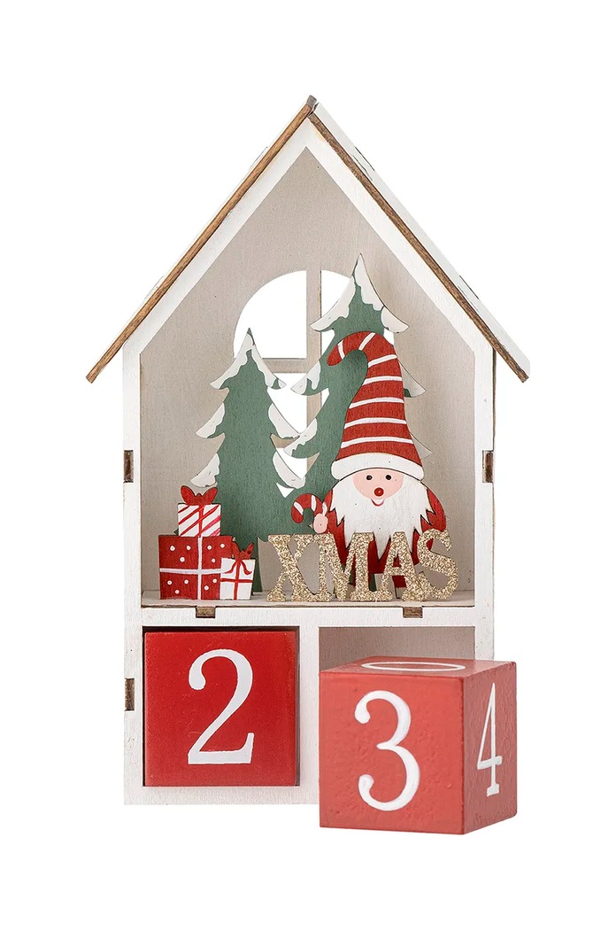 Ημερολόγιο advent για παιδιά Bloomingville Edmund Calendar κόκκινο 82061117