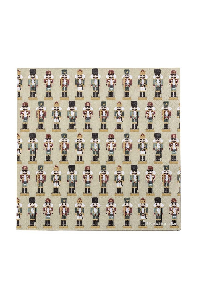 Σετ χαρτοπετσέτες Bloomingville Darren Napkin 20-pack πράσινο 82051533