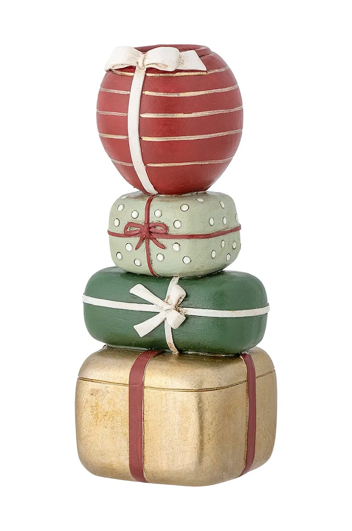 Διακοσμητικό κηροπήγιο Bloomingville Wish Candle Holder 82062281 κόκκινο AA00