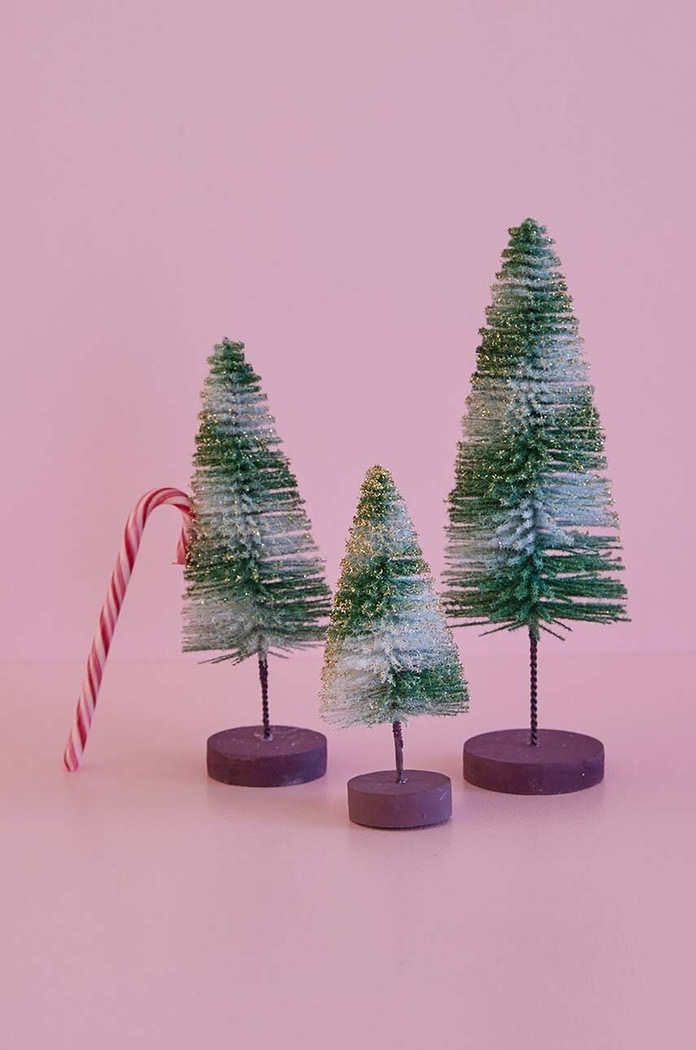 Декоративна елха Rice (3 броя) BOTRE.XMASG многоцветен AA00