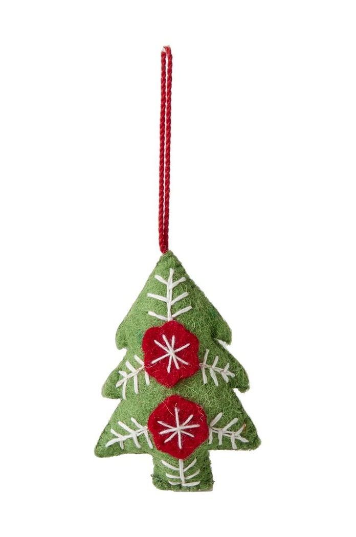 Στολίδι Rice Christmas Tree Fabric πολύχρωμο XHAN.TREE
