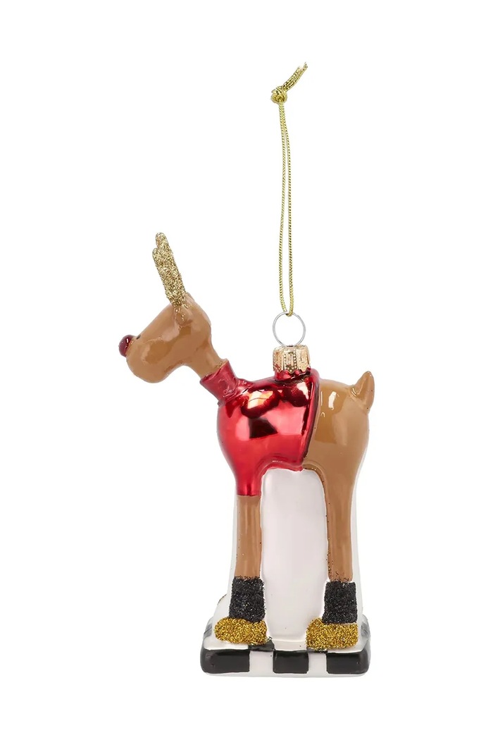Medusa-Copenhagen palle di natale Rudolf multicolore 27563