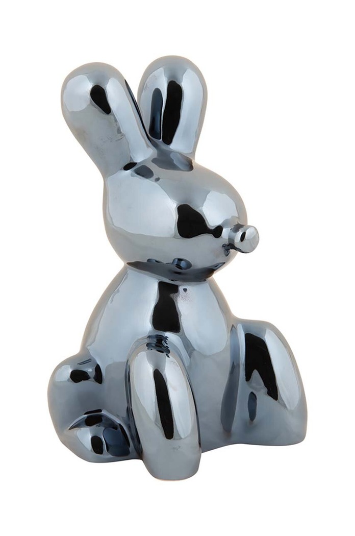Present Time figurina decorativa Balloon Bunny multicolor PT4228BK