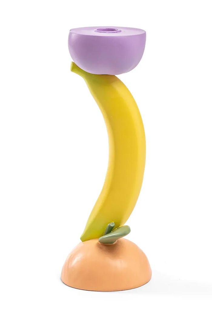 Dekoračný svietnik Seletti Vitamin Banana viacfarebná 15373