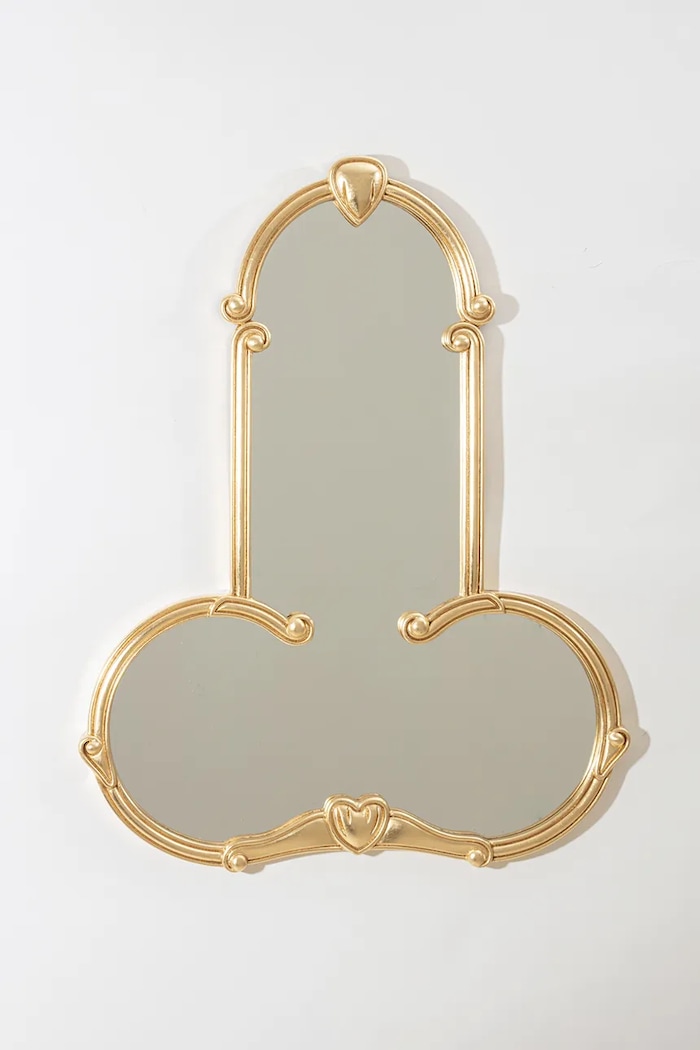 Nástenné zrkadlo Seletti Liberty Mirror viacfarebná 17067