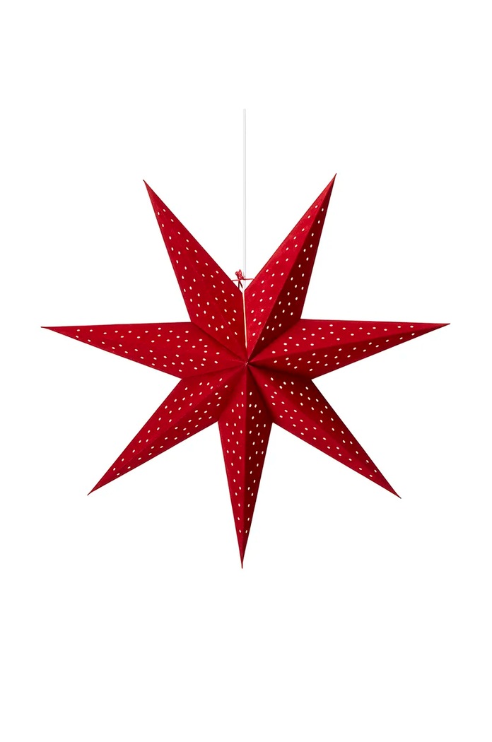 Markslöjd decorație cu led Clara rosu 704902