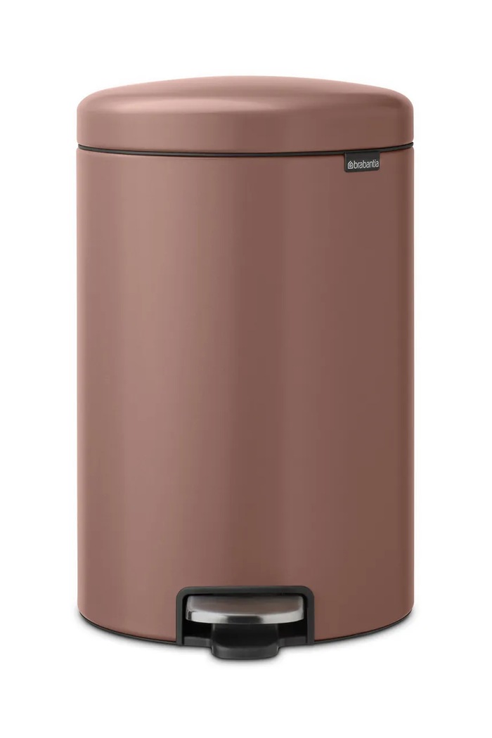 Brabantia cestino dei rifiuti NewIcon 20 L marrone 234026