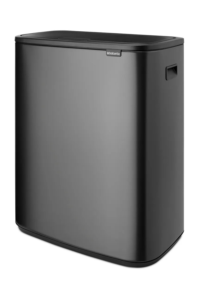 Brabantia cestino dei rifiuti Bo Touch Hi 2 x 30 L 233609 nero AA00