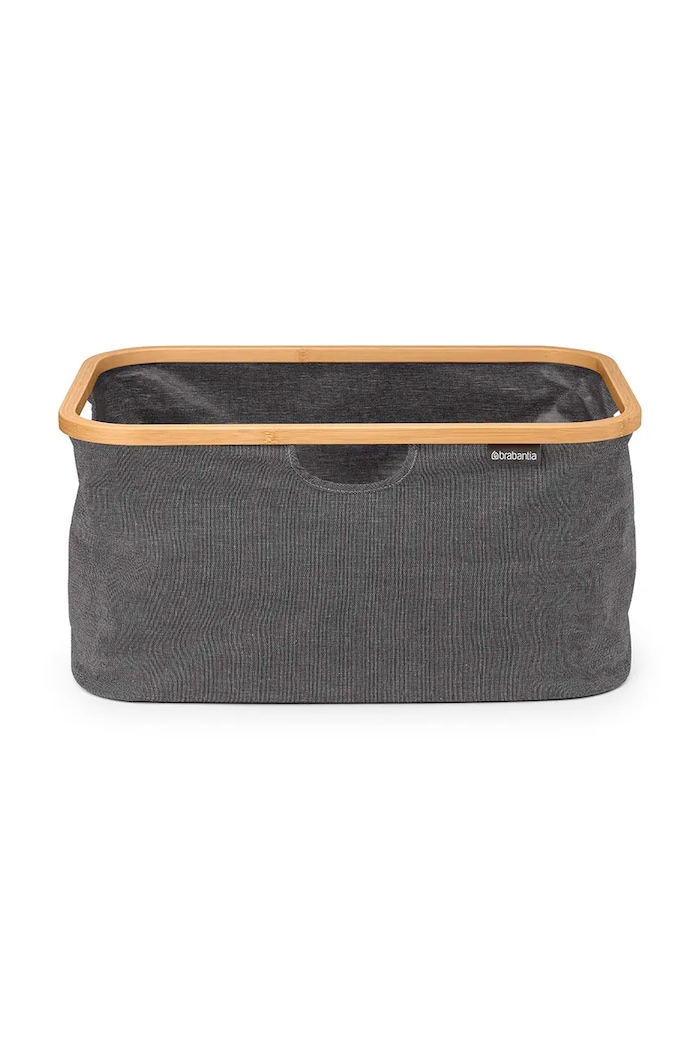 Brabantia cesto della biancheria Pepper Black 40 L grigio 232725