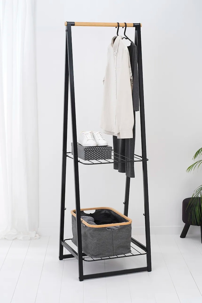 Brabantia cesto della biancheria Pepper Black 40 L 232725