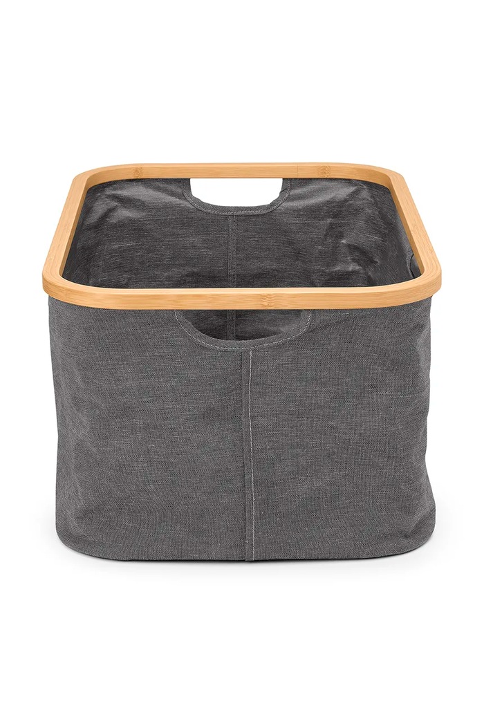 Brabantia cesto della biancheria Pepper Black 40 L grigio 232725