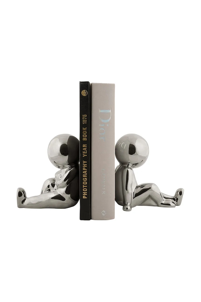 Present Time suport de carti Bookend Joey 2-pack PT4076CH multicolor AA00