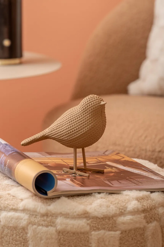 Διακοσμητική φιγούρα Present Time Knitted Bird Small πολύχρωμο PT4225LB