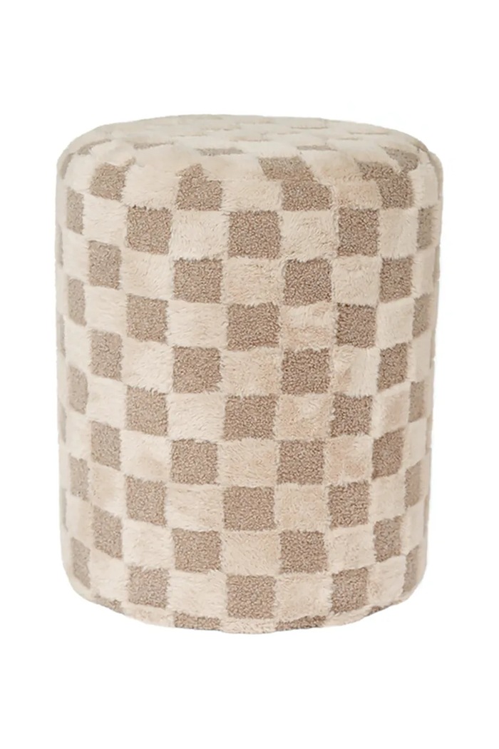 Leitmotiv Scaun de puf Checker multicolor LM2090BR