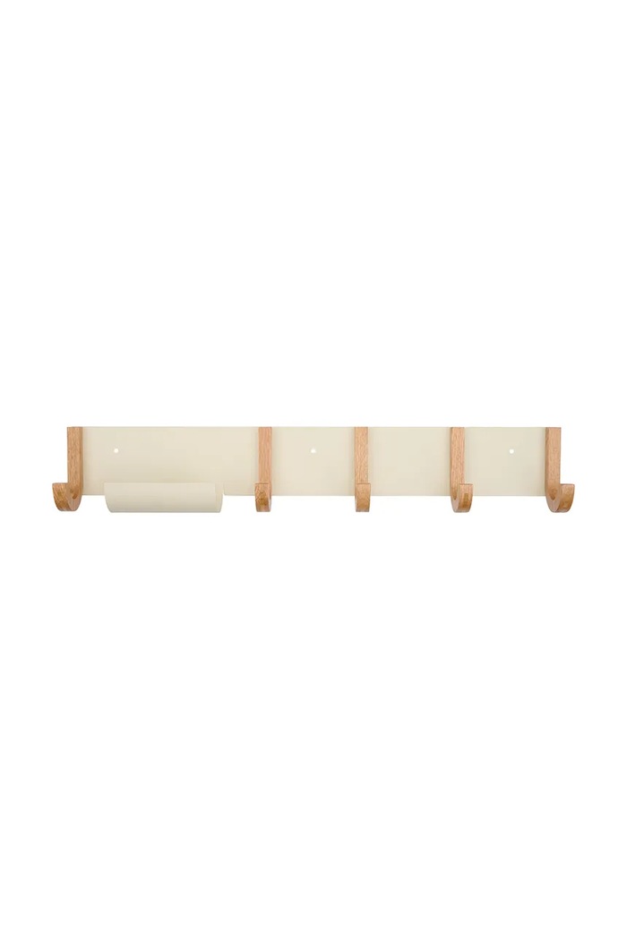 Design Letters wieszak ścienny Jay multicolor 10402000CREAMWEOAK