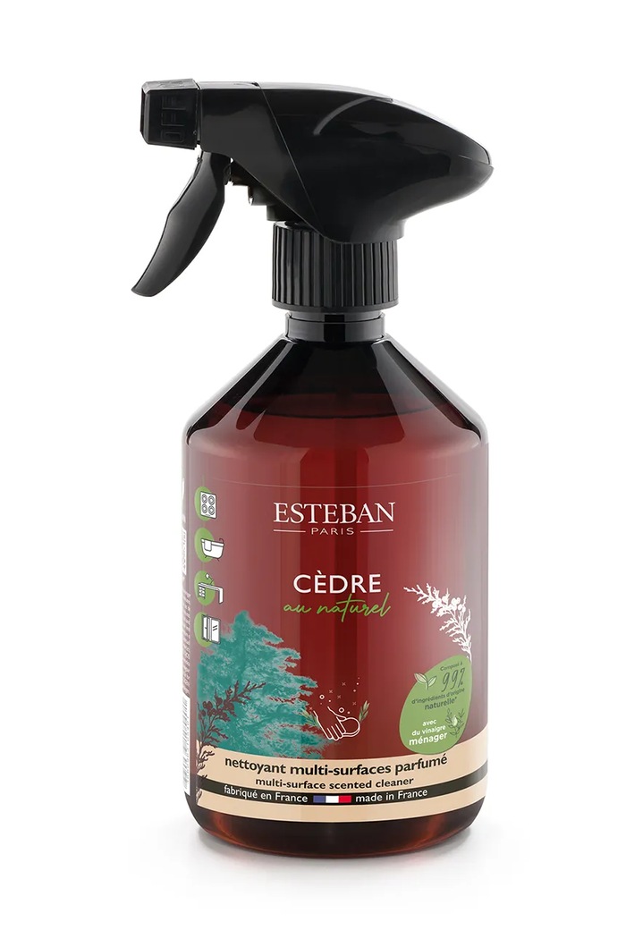 Препарат за почистване на различни повърхности Esteban Cedre au naturel 500 ml многоцветен CED.208