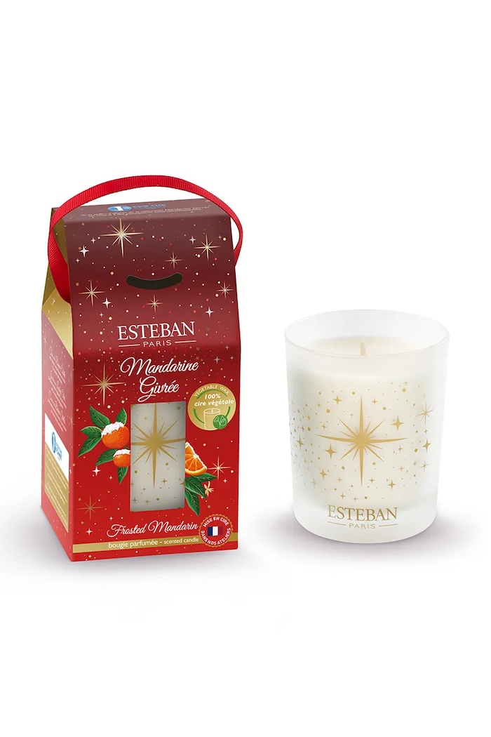 Esteban illatos gyertya Frosted Mandarin 180 g többszínű ELN.165